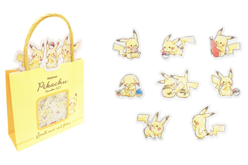 「Pikachu number025」シリーズ ストロールメイトシール 