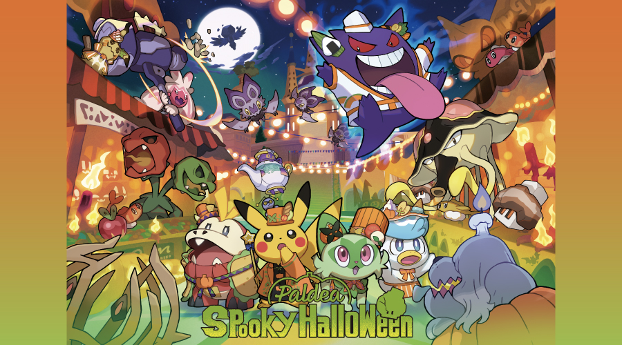 ハロウィンをテーマにしたグッズ「Paldea Spooky Halloween」が、ポケモンセンターに登場！｜ポケットモンスターオフィシャルサイト