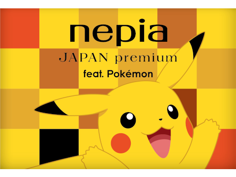 ネピア JAPAN premium feat. Pokemon ポケットティシュ 4コパック