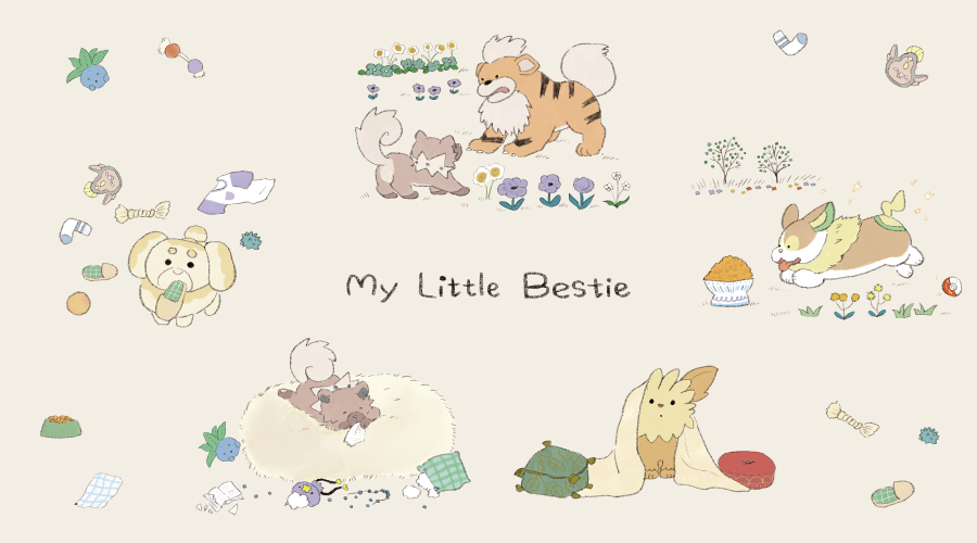 「My Little Bestie」が、ポケモンセンターに登場！