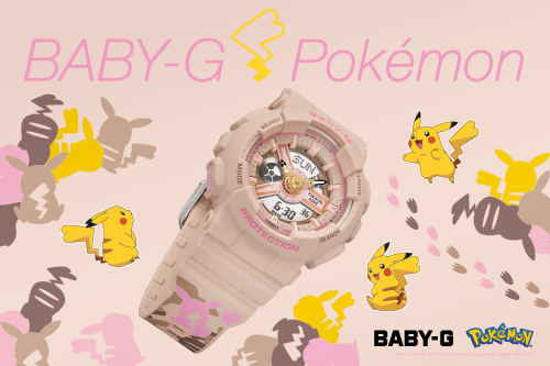 BABY-G & Pokémonコラボレーションモデル第2弾 ピカチュウ